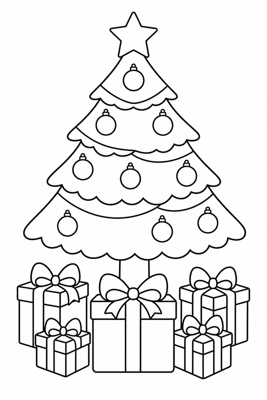 Christmas Coloring Pages - free printable coloring pages