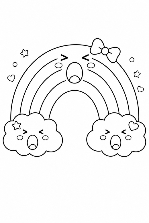 Rainbow yawning plain, color online