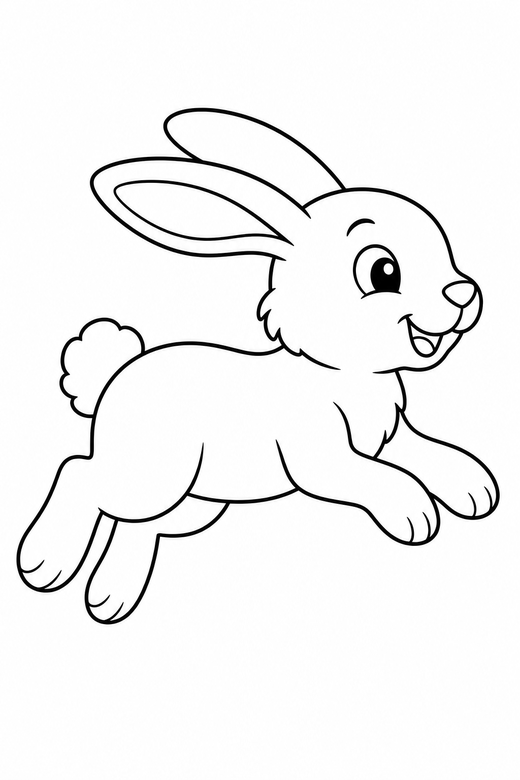 Bunny hopping, color online