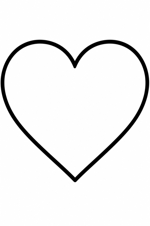 Heart Coloring Pages - free printable coloring pages